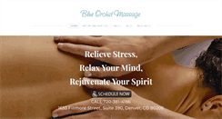 Desktop Screenshot of blueorchidmassage.com